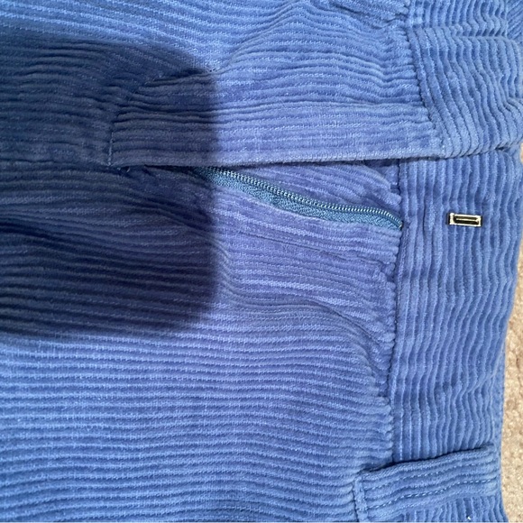 B.Moss Blue Corduroy Skirt - Picture 6 of 7